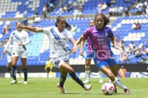 FÚTBOL FEMENIL . PUEBLA VS RAYADAS