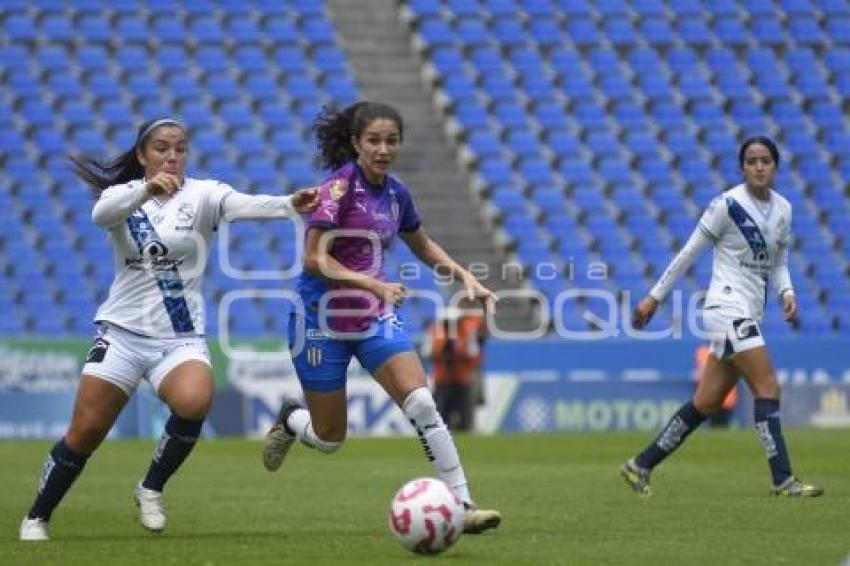 FÚTBOL FEMENIL . PUEBLA VS RAYADAS