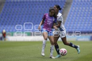 FÚTBOL FEMENIL . PUEBLA VS RAYADAS