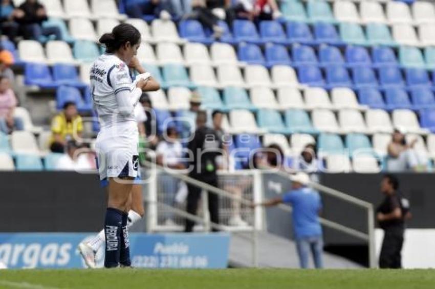 FÚTBOL FEMENIL . PUEBLA VS RAYADAS