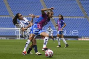 FÚTBOL FEMENIL . PUEBLA VS RAYADAS