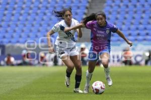 FÚTBOL FEMENIL . PUEBLA VS RAYADAS