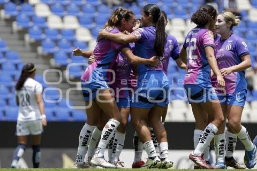 FÚTBOL FEMENIL . PUEBLA VS RAYADAS
