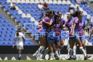 FÚTBOL FEMENIL . PUEBLA VS RAYADAS