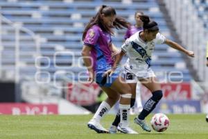 FÚTBOL FEMENIL . PUEBLA VS RAYADAS
