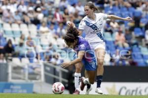 FÚTBOL FEMENIL . PUEBLA VS RAYADAS