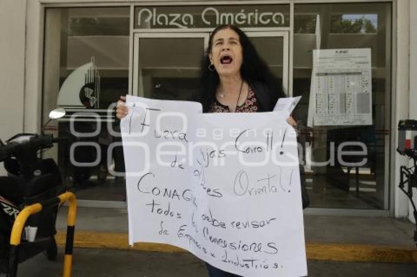 CONAGUA . MANIFESTACIÓN