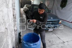 TLAXCALA . DESABASTO AGUA ACUITLAPILCO