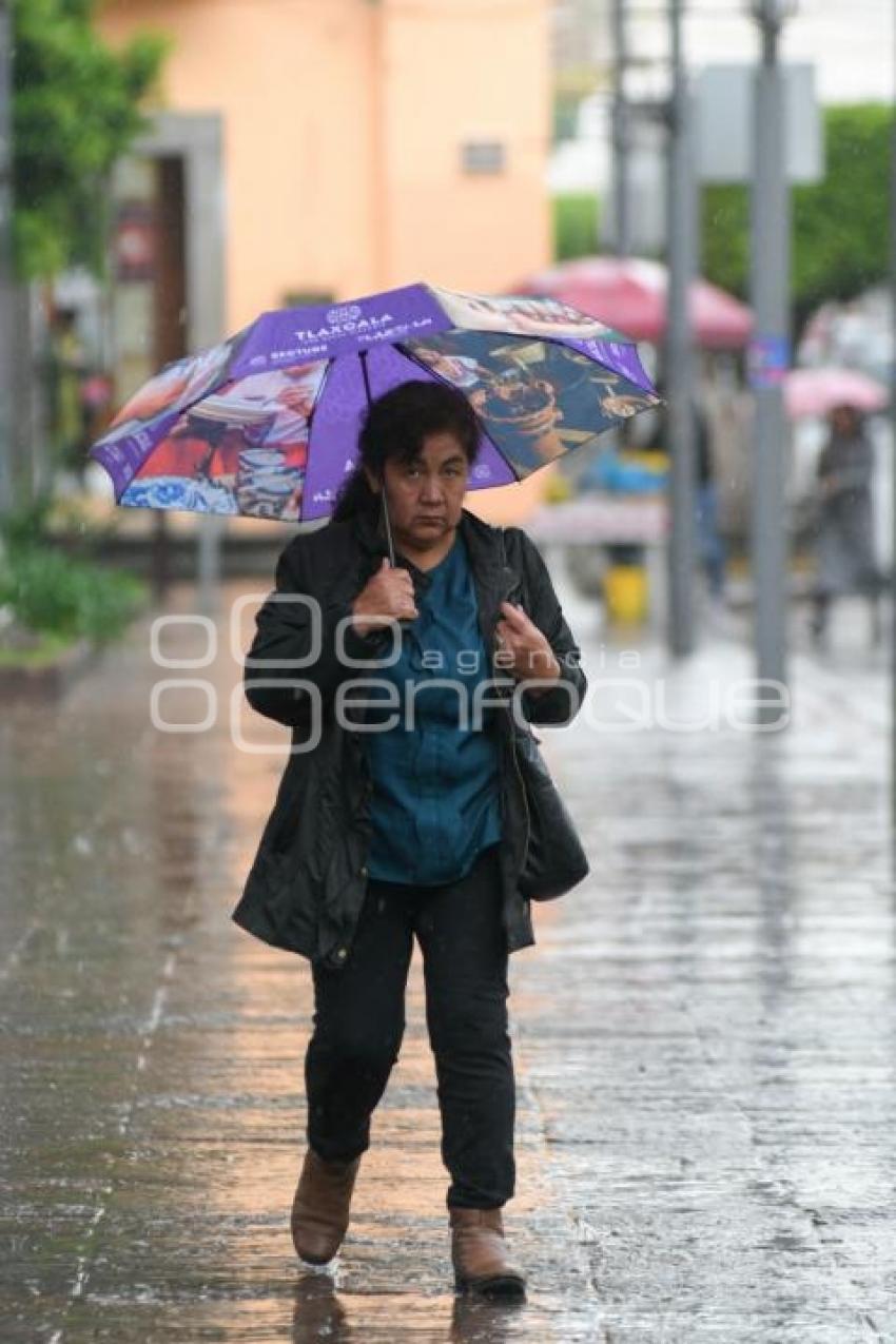 TLAXCALA . LLUVIA