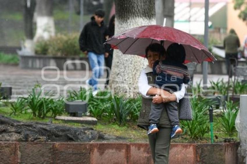 TLAXCALA . LLUVIA
