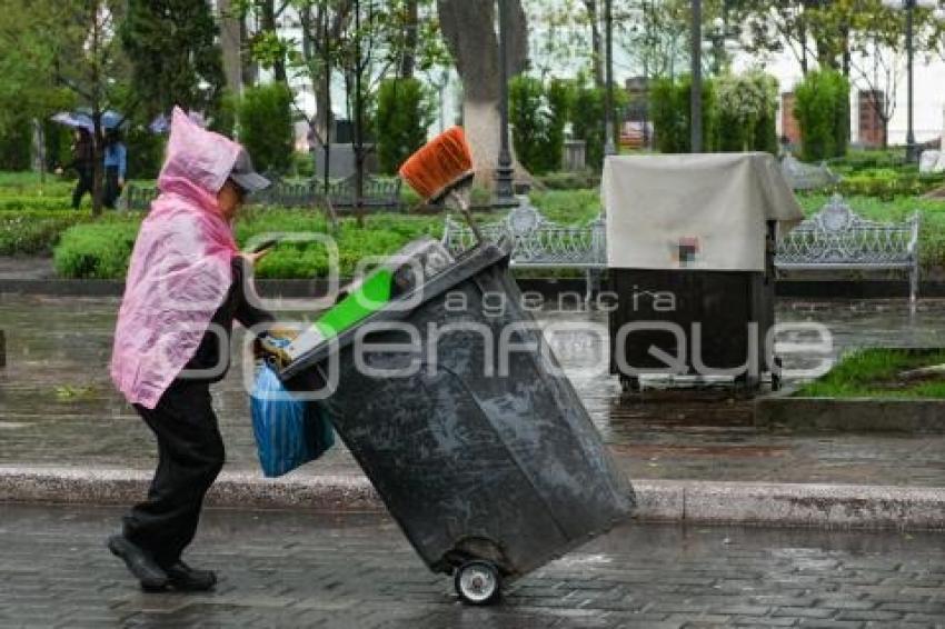 TLAXCALA . LLUVIA