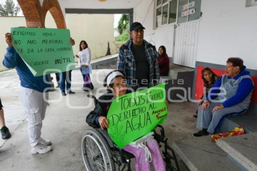 TLAXCALA . MANIFESTACIÓN POBLADORES ACUITLAPILCO