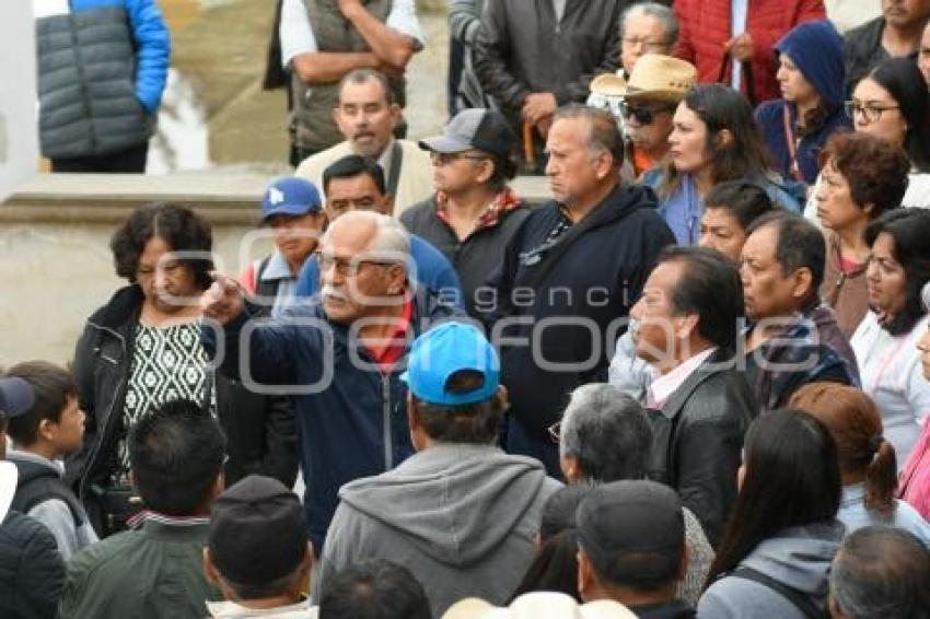 TLAXCALA . MANIFESTACIÓN POBLADORES ACUITLAPILCO