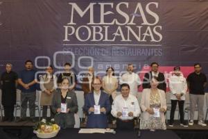 AYUNTAMIENTO . MESAS POBLANAS