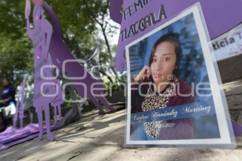 TLAXCALA . PROTESTA . FEMINICIDIO