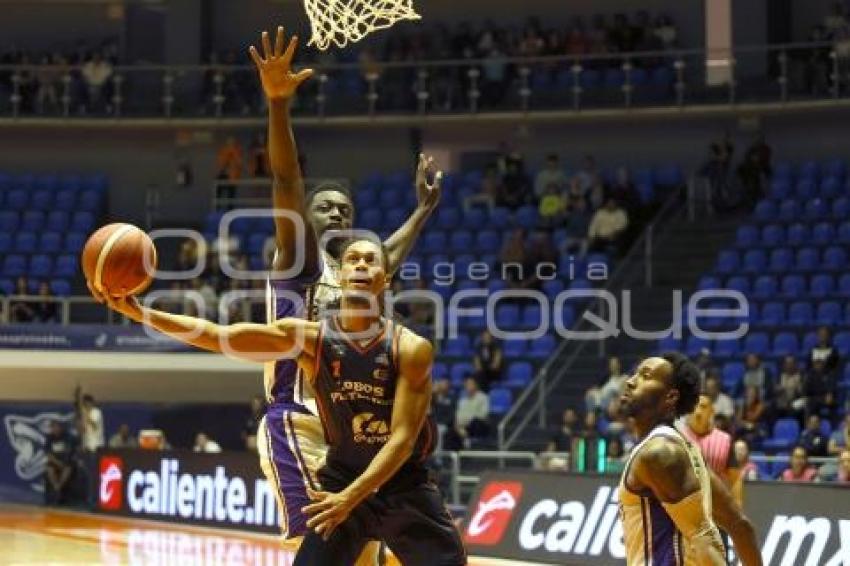 BALONCESTO . LOBOS VS DORADOS