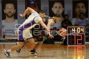 BALONCESTO . LOBOS VS DORADOS