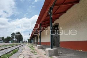 TLAXCALA . ANTIGUA ESTACIÓN TREN