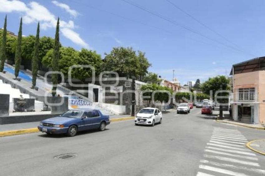 TLAXCALA . SEMÁFORO DESCOMPUESTO