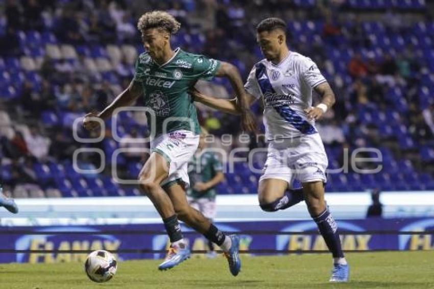 FÚTBOL . CLUB PUEBLA VS LEÓN