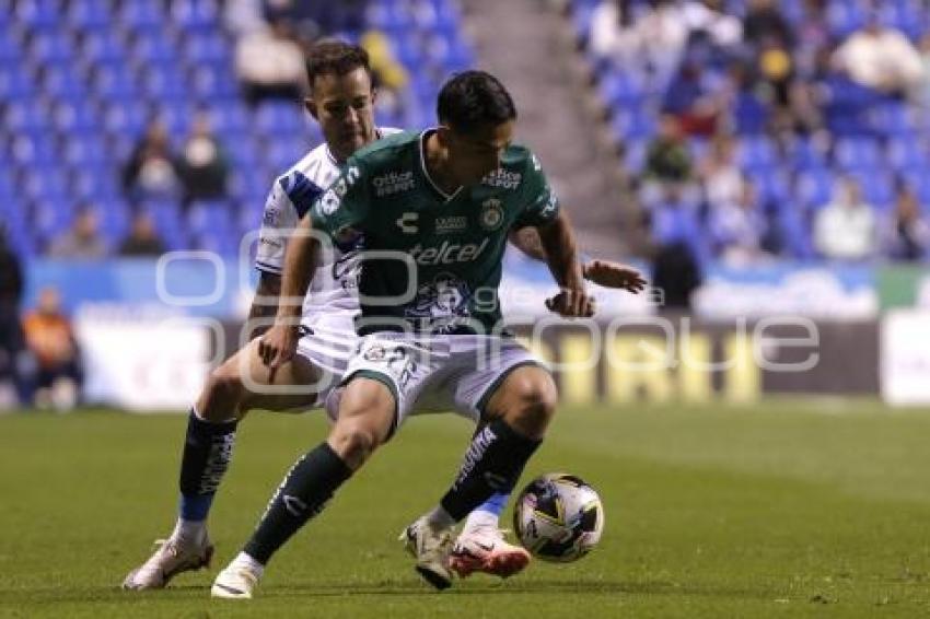 FÚTBOL . CLUB PUEBLA VS LEÓN
