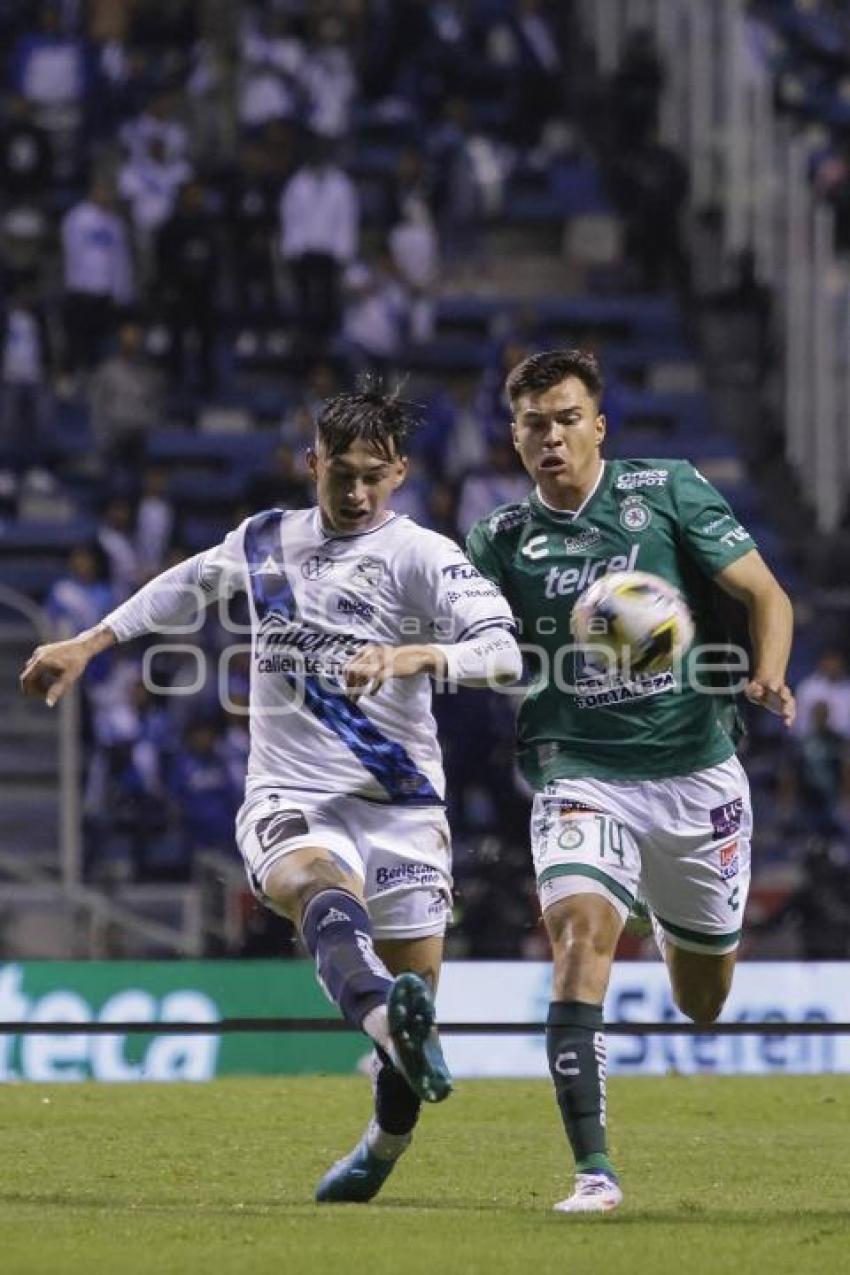 FÚTBOL . CLUB PUEBLA VS LEÓN