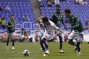 FÚTBOL . CLUB PUEBLA VS LEÓN
