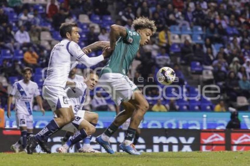 FÚTBOL . CLUB PUEBLA VS LEÓN