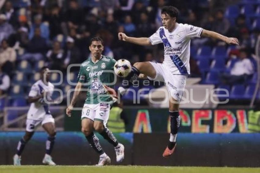 FÚTBOL . CLUB PUEBLA VS LEÓN
