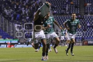 FÚTBOL . CLUB PUEBLA VS LEÓN