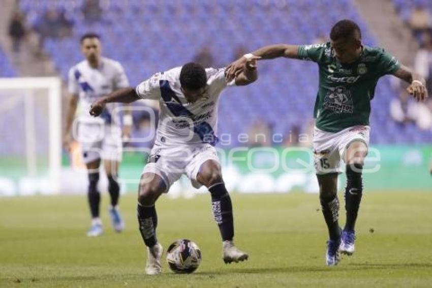 FÚTBOL . CLUB PUEBLA VS LEÓN