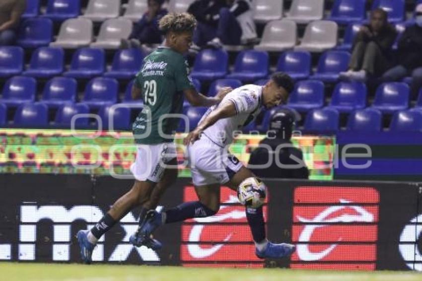 FÚTBOL . CLUB PUEBLA VS LEÓN