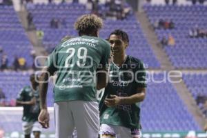 FÚTBOL . CLUB PUEBLA VS LEÓN
