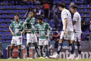 FÚTBOL . CLUB PUEBLA VS LEÓN