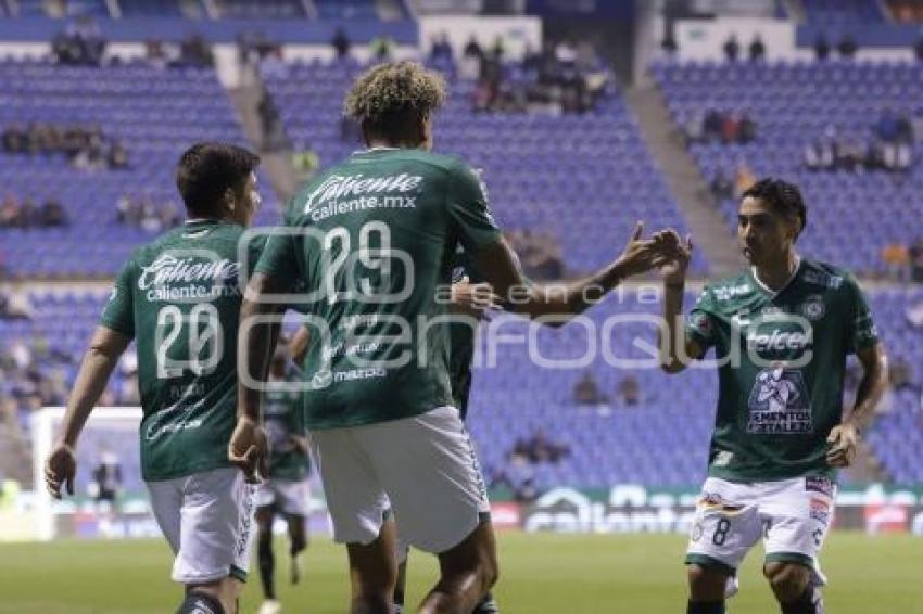FÚTBOL . CLUB PUEBLA VS LEÓN