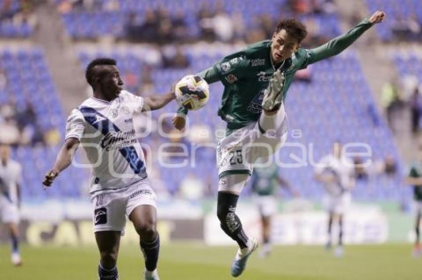 FÚTBOL . CLUB PUEBLA VS LEÓN