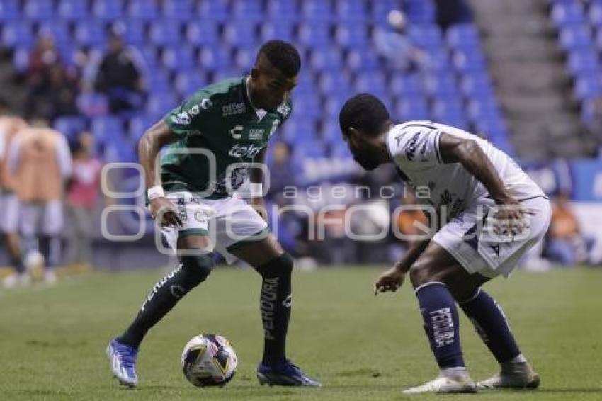 FÚTBOL . CLUB PUEBLA VS LEÓN