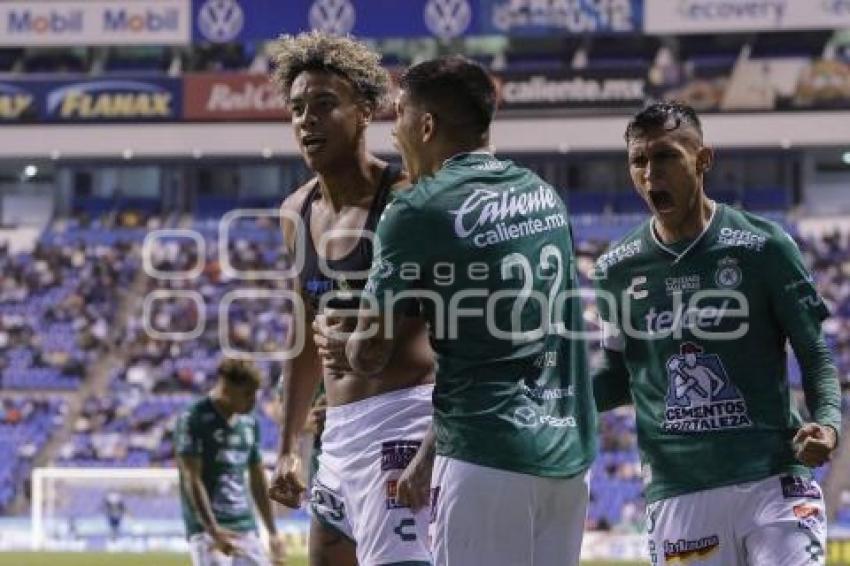 FÚTBOL . CLUB PUEBLA VS LEÓN