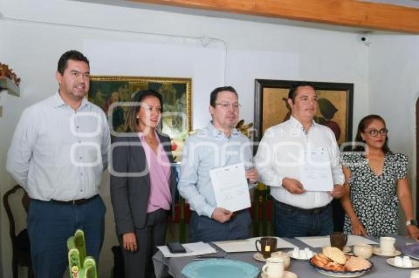 TLAXCALA . FIRMA CONVENIO FONACOT