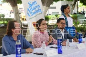 SAN ANDRÉS CHOLULA . EMBAJADORA CULTURAL 