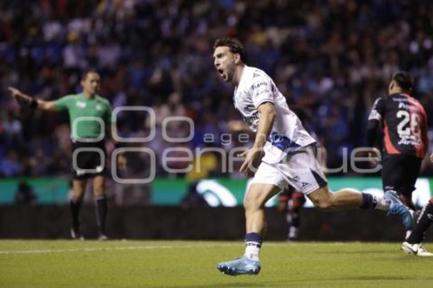 FÚTBOL . CLUB PUEBLA VS ATLAS