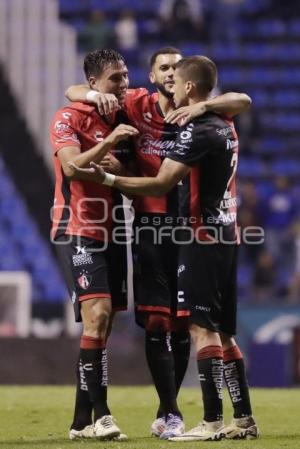 FÚTBOL . CLUB PUEBLA VS ATLAS