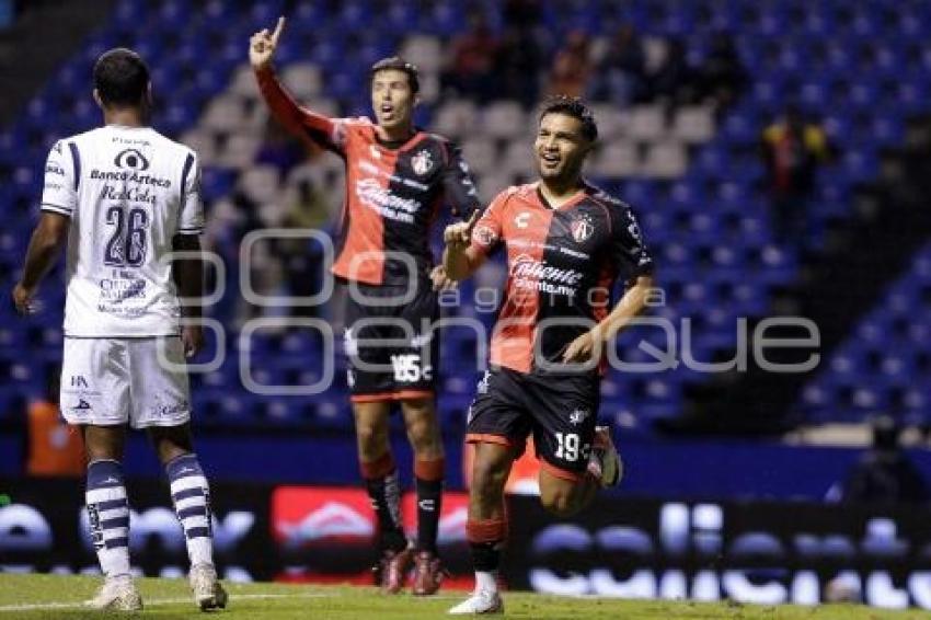 FÚTBOL . CLUB PUEBLA VS ATLAS