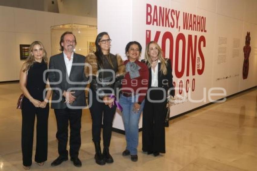 EXPOSICIÓN . BANKSY WARHOL KOONS