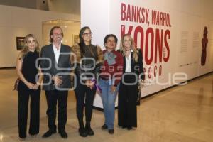 EXPOSICIÓN . BANKSY WARHOL KOONS