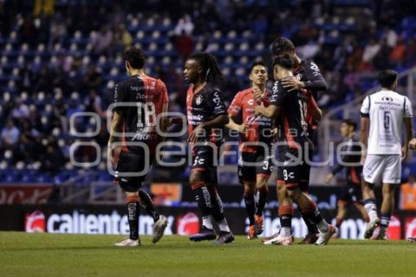 FÚTBOL . CLUB PUEBLA VS ATLAS