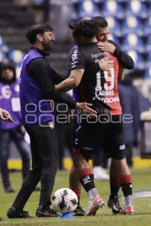 FÚTBOL . CLUB PUEBLA VS ATLAS
