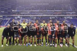 FÚTBOL . CLUB PUEBLA VS ATLAS