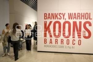 EXPOSICIÓN . BANKSY WARHOL KOONS