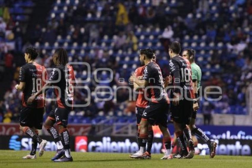 FÚTBOL . CLUB PUEBLA VS ATLAS